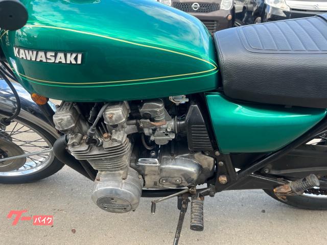 カワサキ KZ650 ザッパー ショート菅 グリーン｜EZO－ISM
