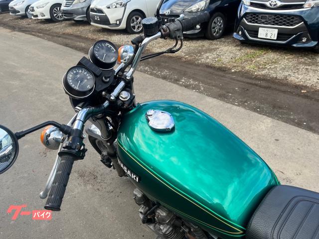 カワサキ KZ650 ザッパー ショート菅 グリーン｜EZO－ISM