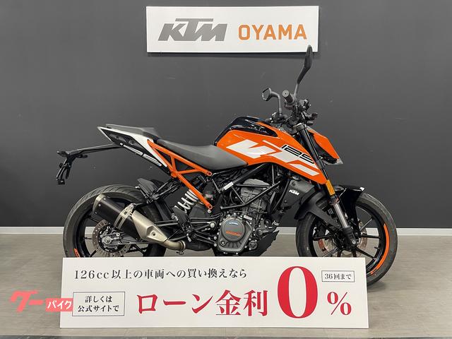 １２５デューク　２０２０年モデル　ドライブレコーダー装備