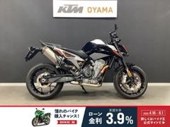 ＫＴＭ　７９０デューク　純正ＯＰアクラポビッチマフラー　バーエンドミラー　フルードキャップ　強化ラジエターホース装備