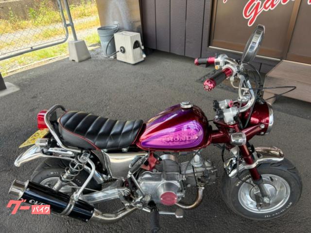 限定カラーモンキー綺麗カスタム88ボアアップ ホンダ モンキー キタコ88ccボアアップヘッド ミクニキャブ