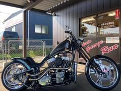 ＨＡＲＬＥＹ−ＤＡＶＩＤＳＯＮ　ＦＬＳＴＦ　ファットボーイＴＣ８８キャブ３拍子　１５４０ボアＵＰ　フルカスタムチョッパースタイル　オリジナルペイント　リア太足