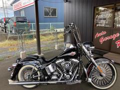 ＨＡＲＬＥＹ−ＤＡＶＩＤＳＯＮ　ＦＬＳＴＣ　ヘリテイジソフテイルクラシックＴＣ８８インジェクションＵＰハンドルカーカーマフラー左右独立管Ｓ＆Ｓエアクリソロシート