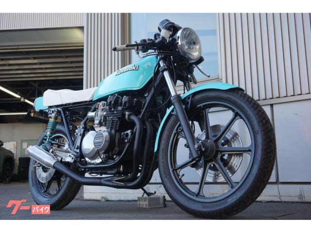 カワサキ Z400FX 国内正規車輛 ティファニーブルー モリワキ