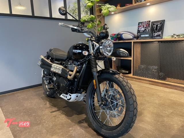 TRIUMPH スクランブラー900・2024モデル・キー2本