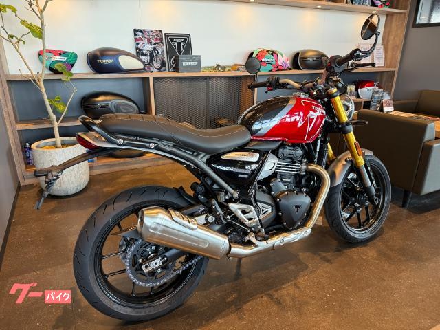 TRIUMPH スピード400 ラヴァレッドグロス 2026年モデル