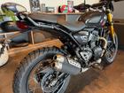 スクランブラー400XC 新型車 スポ―クホイール スクリーン ハイマッドガード エンジンガード サンプガード