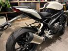 スピードトリプル1200RR クリスタルホワイト 正規ディーラー中古車 ETC2．0車載器 USB電源 クイックシフター