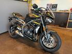 ストリートトリプル765RS マットブラック ETC車載器 グリップヒーター 各部プロテクター スクリーン