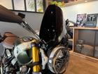 スクランブラー400X マットカーキグリーン 新車保証残有 純正 社外オプション多数 フォグランプ バーエンドミラー サイドバッグ