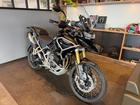 タイガー1200ラリー PRO ETC2．0車載器 ヒーター付きローシート プロテクションバー 電子制御サス グリップヒーター