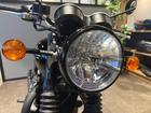 ボンネビルT120ブラック ジェットブラック 正規ディーラー認定中古車 グリップヒーター LEDヘッドライト
