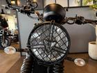 ストリートスクランブラー マットカーキ カスタムハンドル ヘッドライトステー レバー ミラー ドレッサーバー