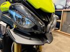 スピードトリプル1200RX 限定生産車両 左右パニア付き グリップヒーター 前後スライダー フレームプロテクター ウィングレット
