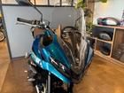 タイガースポーツ660 インターステラーブルー／ミネラルグレー クイックシフター 昇降可能スクリーン 3気筒エンジン