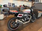 トラッカー400 アルミニウムシルバー シングルシートカウル フライスクリーン グラブバー USB電源