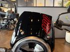 トラッカー400 アルミニウムシルバー シングルシートカウル フライスクリーン グラブバー USB電源