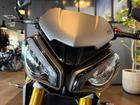 スピードトリプル1200RS マットシルバーアイス フレームプロテクター ETC車載器 グリップヒーター