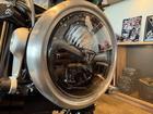 スクランブラー1200X 正規ディーラー認定中古車 マットカーキ ブレンボマスター ブレンボキャリパー 倒立フォーク グラブバー