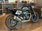 トラッカー400 正規ディーラー認定中古車 新車保証残有り ファントムブラック フライスクリーン グラブバー シートカウル