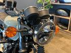 ボンネビルT120 正規ディーラー認定中古車 ストーングレー センタースタンド ドレッサーバー タンクパッド