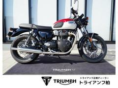 ＴＲＩＵＭＰＨ　ボンネビルＴ１００　認定中古車　カーニバルレッド／フュージョンホワイト　ＡＢＳ　トラクションコントロール