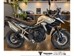 ＴＲＩＵＭＰＨ　タイガー９００ＧＴ　スノードニアホワイト／サファイアブラック　ブレンボキャリパー・キャストホイール・ＬＥＤライト