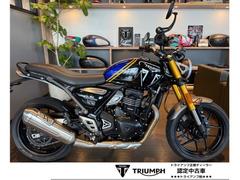 ＴＲＩＵＭＰＨ　スピード４００　ファントムブラック／ストームグレー　正規ディーラー認定中古車　ＥＴＣ２．０車載器・ドレッサーバー・カスタムレバー