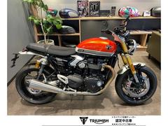 ＴＲＩＵＭＰＨ　スピードツイン１２００ＲＳ　最新モデル・マルゾッキ・オーリンズサス・ブレンボ・クイックシフター・スエードシート・タイプＣソケット付