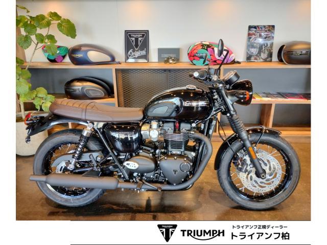 ボンネビルT120ブラック 2025年最新モデル ジェットブラック ブレンボキャリパー トラクション クルーズコントロール
