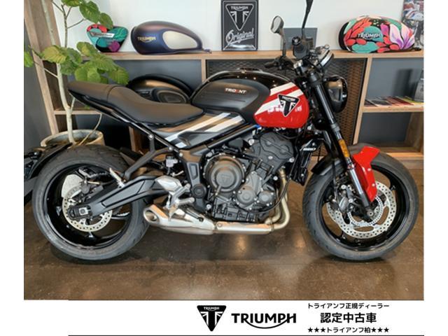 トライデント660 新型2025年最新モデル クルーズコントロール シフトアシスト 倒立フォーク ウインカーキャンセラー付き
