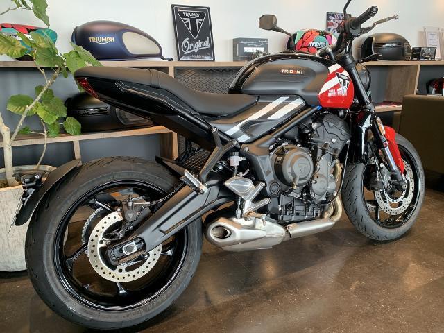 トライデント660 新型2025年最新モデル クルーズコントロール シフトアシスト 倒立フォーク ウインカーキャンセラー付き