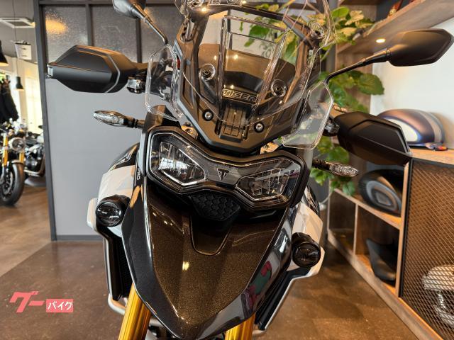 タイガー900ラリー PRO クイックシフター ブレンボキャリパー フォグランプ エンジンガード サンプガード 走行モード切り替え