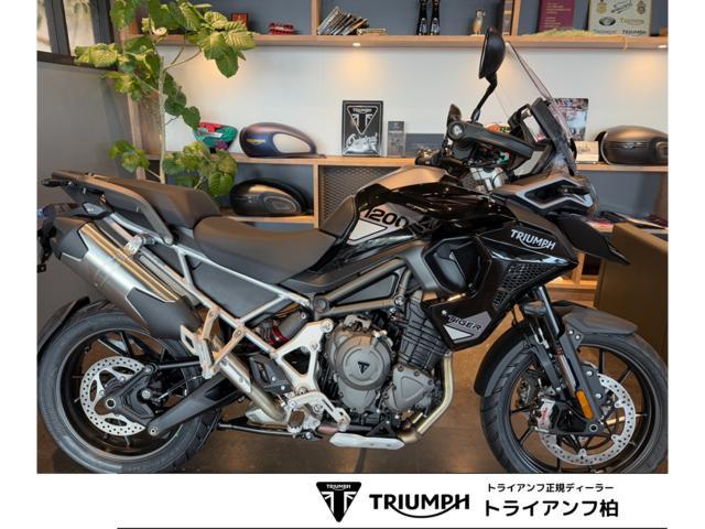 タイガー1200GT PRO サファイアブラック 電子制御サス 純正フォグランプ グリップヒーター シートヒーター