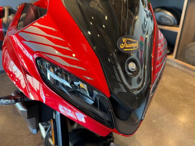 タイガースポーツ660 正規ディーラー認定中古車 左右パニア クイックシフター セミスモークスクリーン スタンドパッド