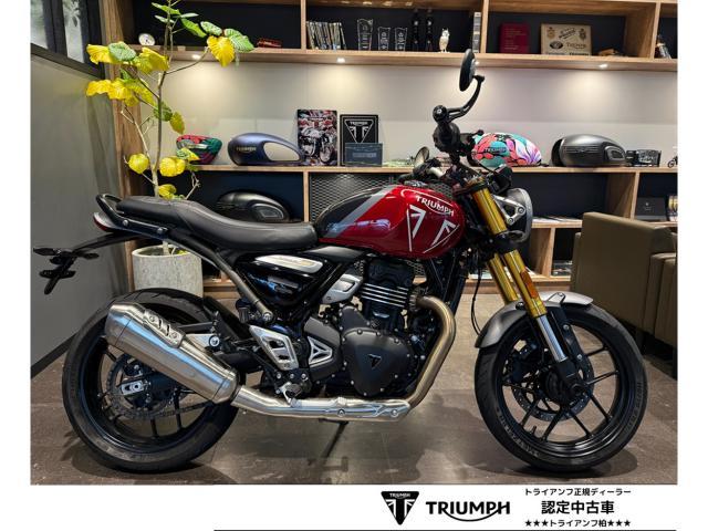 スピード400 カーニバルレッド ETC2．0 ヘルメットホルダー 倒立フォーク バーエンドミラー 