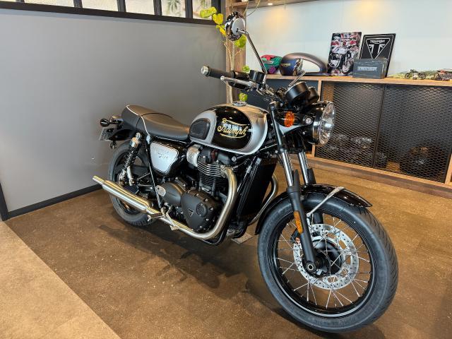 ボンネビルT100 アイコンエディション 正規ディーラー認定中古車適応 新車保証残有り ブレンボ ABS 水冷エンジン