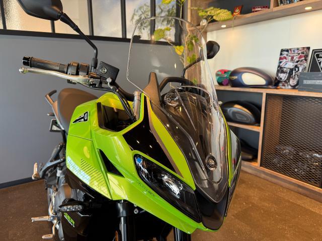 タイガースポーツ660 新車保証残あり ルーレットグリーン クルーズコントロール 可動スクリーン シフトアシスト 