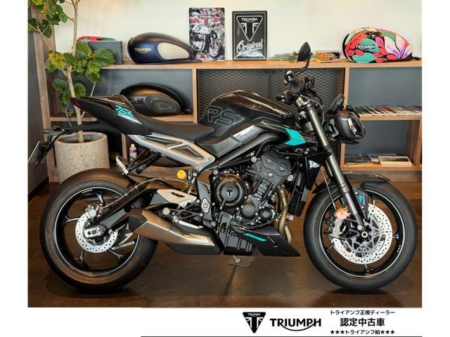 ストリートトリプル765RS グラナイト 正規ディーラー認定中古車 ブレンボキャリパー オーリンズリアサス クイックシフター