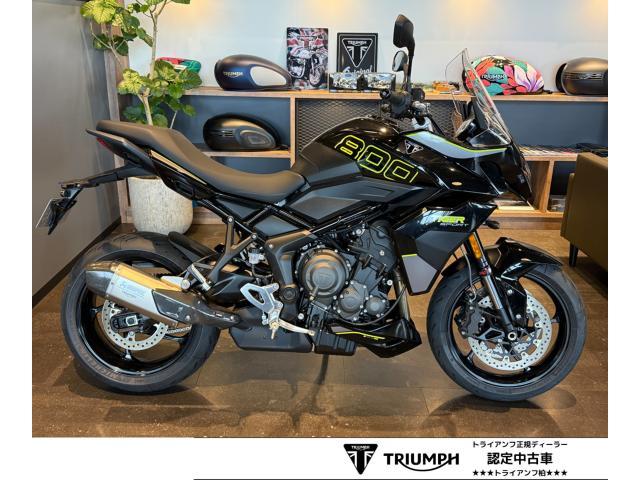 タイガースポーツ800 新車保証残あり アクラポビッチマフラー グラブバー クイックシフター クルーズコントロール