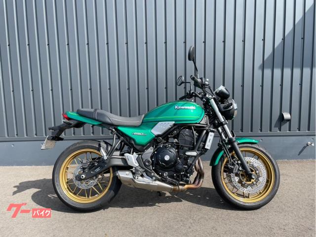 Ｚ６５０ＲＳキャンディエメラルドグリーン　ＥＴＣ２．０、ＵＳＢ電源ｔｙｐｅＡ、エンジンスライダー、フロントアクスルスライダー装備