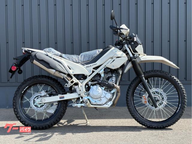 ＫＬＸ２３０シェルパＳ　ＭＹ２６　ローダウン　チューブレスＲホイール　スキッドプレート　ハンドガード　アルミハンドルバー