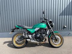 カワサキ　Ｚ６５０ＲＳキャンディエメラルドグリーン　ＥＴＣ２．０、ＵＳＢ電源ｔｙｐｅＡ、エンジンスライダー、フロントアクスルスライダー装備
