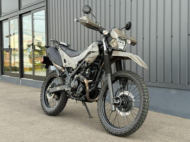 カワサキ KLX230 DF アルミスキッドプレート ハンドガード
