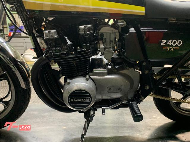 カワサキ Z400J タイガー NEWペイント カスタム 車検3年付