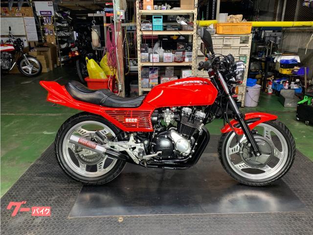CBX400F バックステップ　赤/CBX550F BEET キジマ CBX400F バックステップ赤/CBX550F BEET キジマ