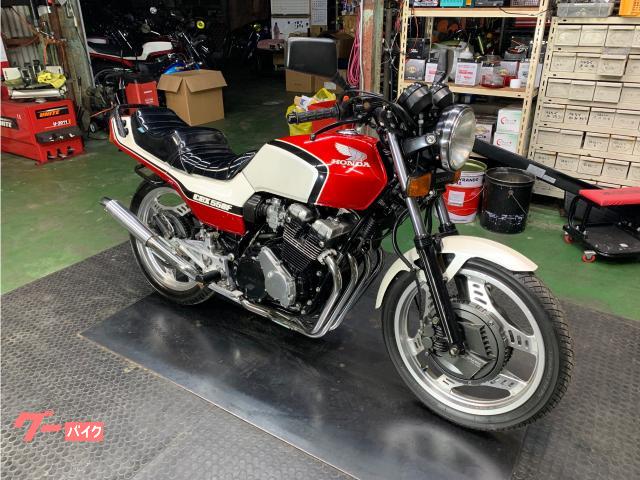 ＣＢＸ５５０Ｆ　４００公認登録　赤白　オリジナルペイント　カスタム　車検３年付