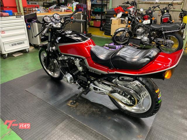 ホンダ CBX550F 400CC公認登録 赤黒2型カラー 社外