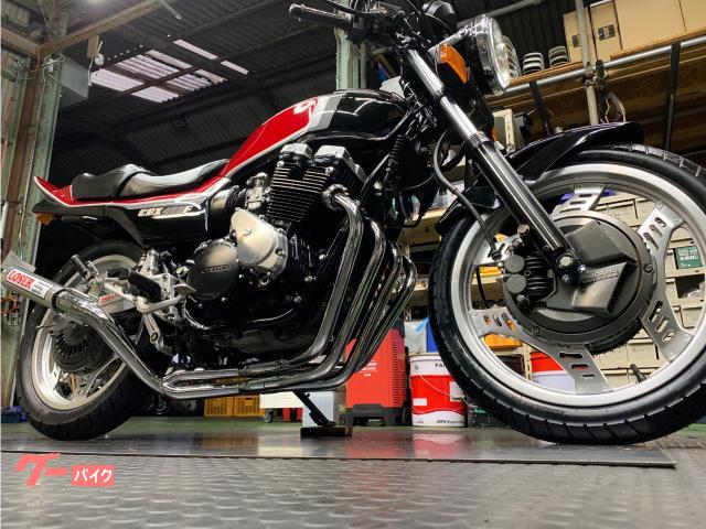 ホンダ CBX550F 400CC公認登録 赤黒2型カラー 社外