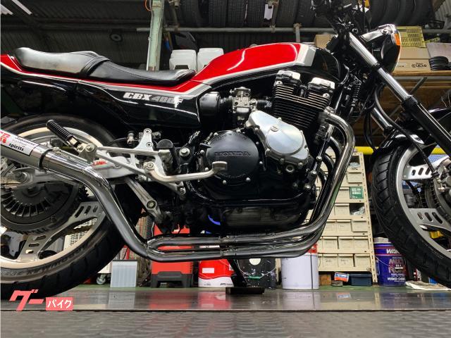 ホンダ CBX550F 400CC公認登録 赤黒2型カラー 社外